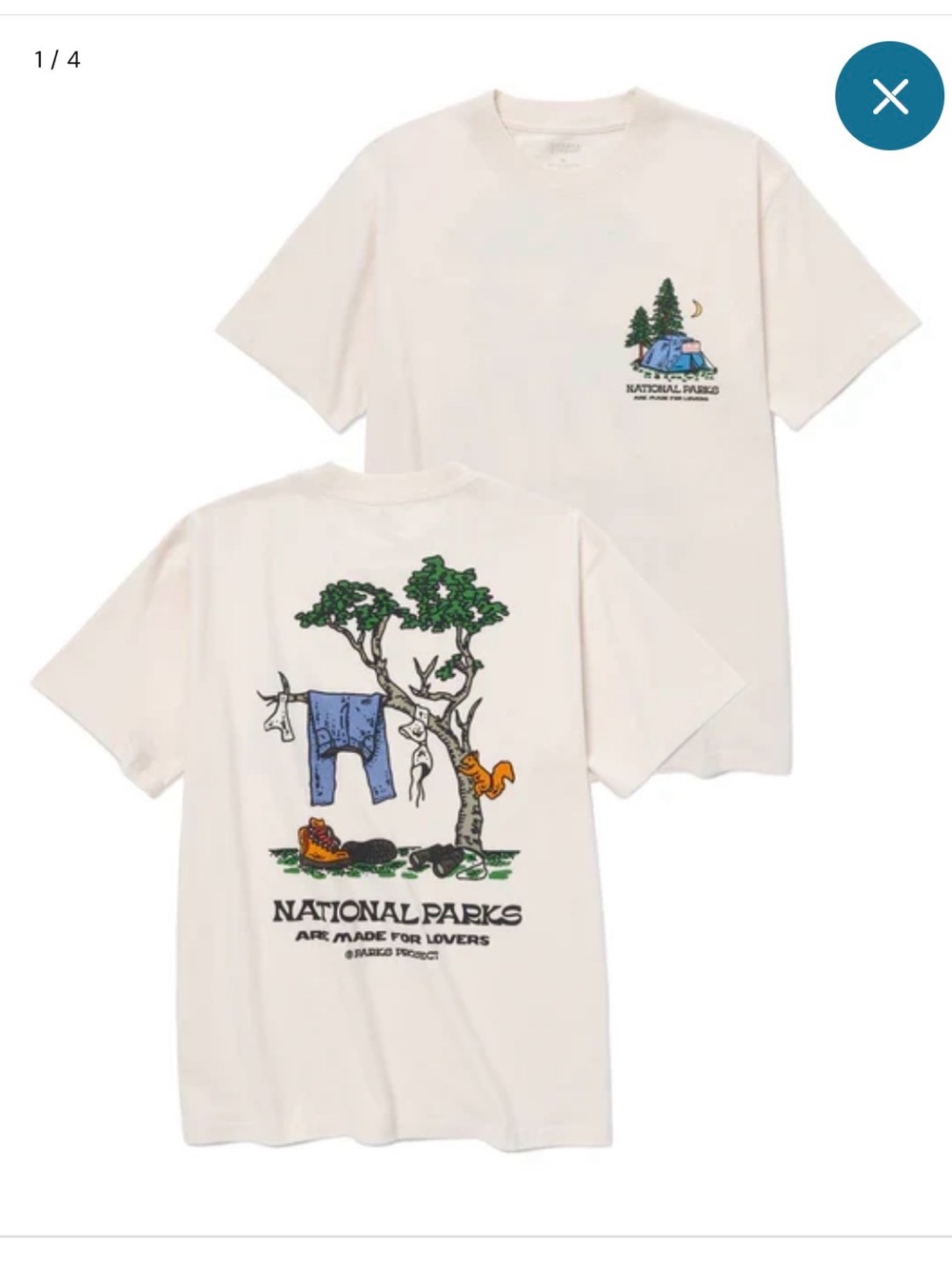 Parks Project parks are for lovers  Size L